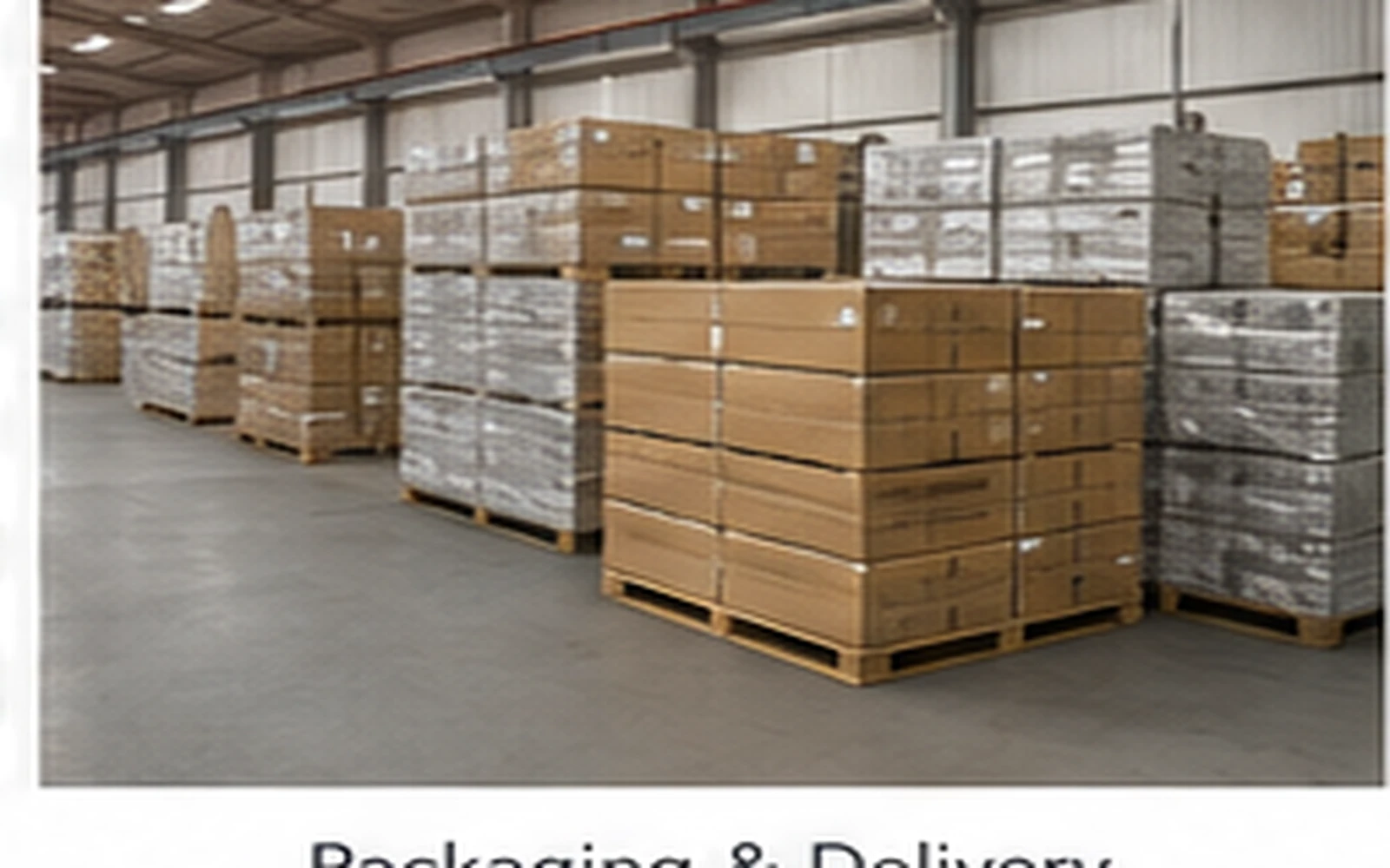 Industrial packaging and delivery