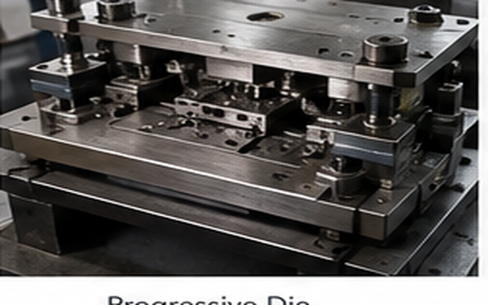 Progressive stamping die
